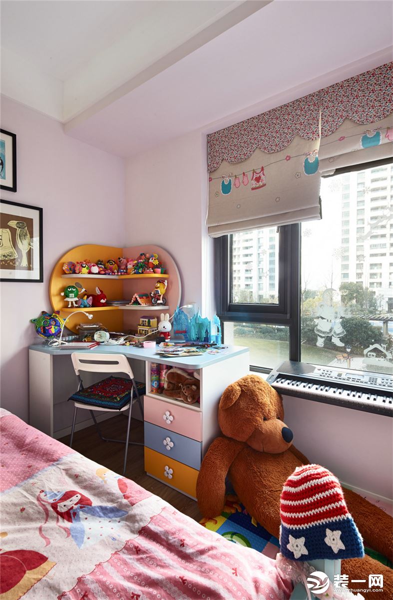 【重庆维享家装饰】72平二居室的三口之家北欧色彩家——儿童房全景