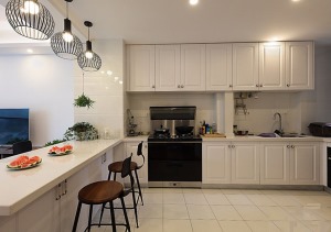 【维享家装饰】76平两居室现代简约家——厨房