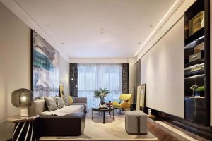 客厅▲客厅空间整体硬装以简洁大方为主，搭配现代舒适的家居，营造出一种闲适优雅的空间气质，给人以惬意情