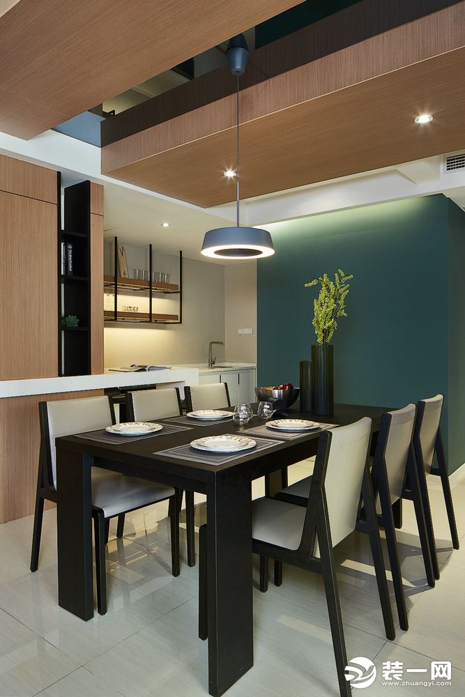 120平米新中式风格三居室餐厅