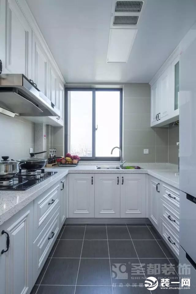 130平米美式风格三居室厨房
