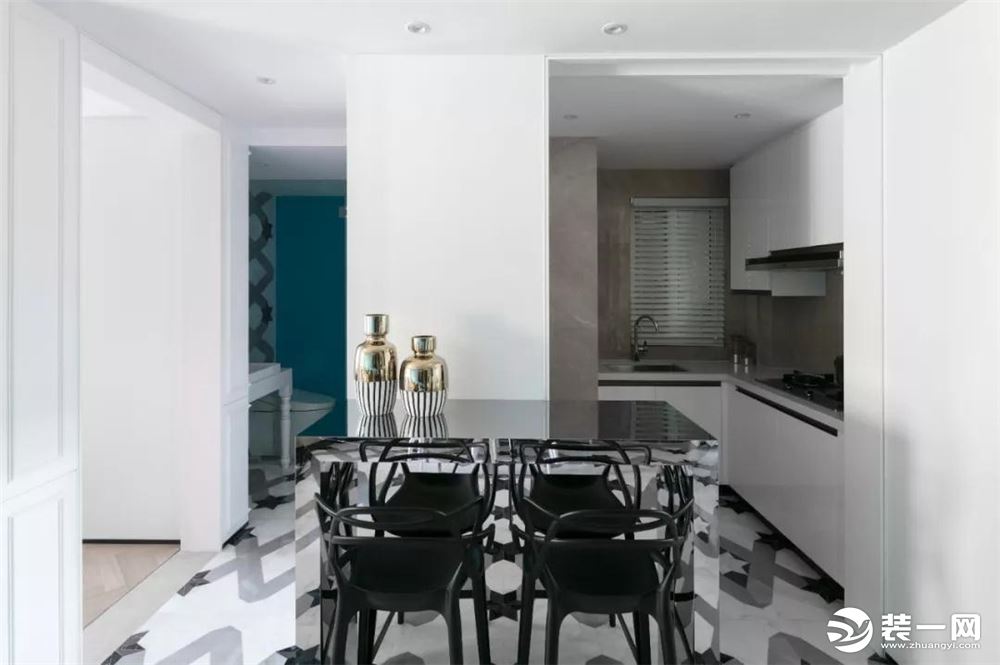 130平米现代风格三居室厨房