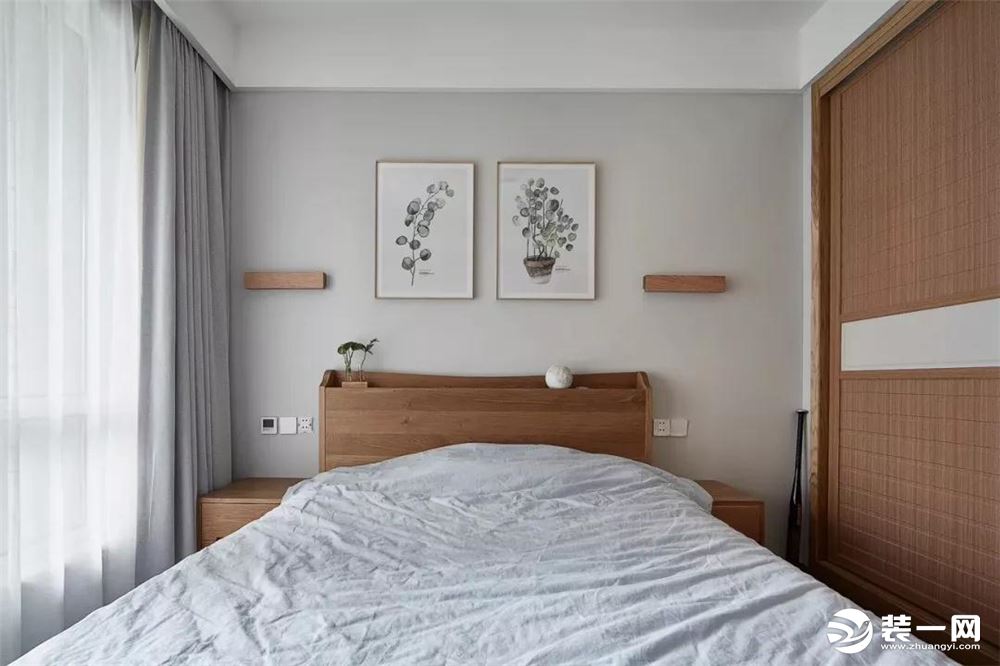 112平米日式风格三居室卧室