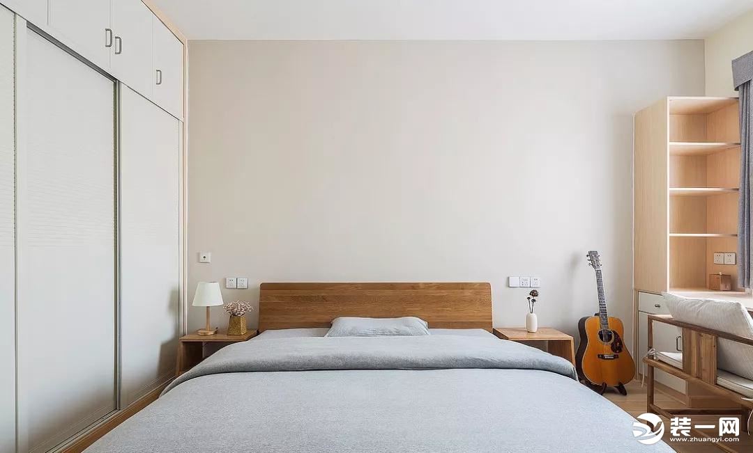 90平米日式风格两居室卧室