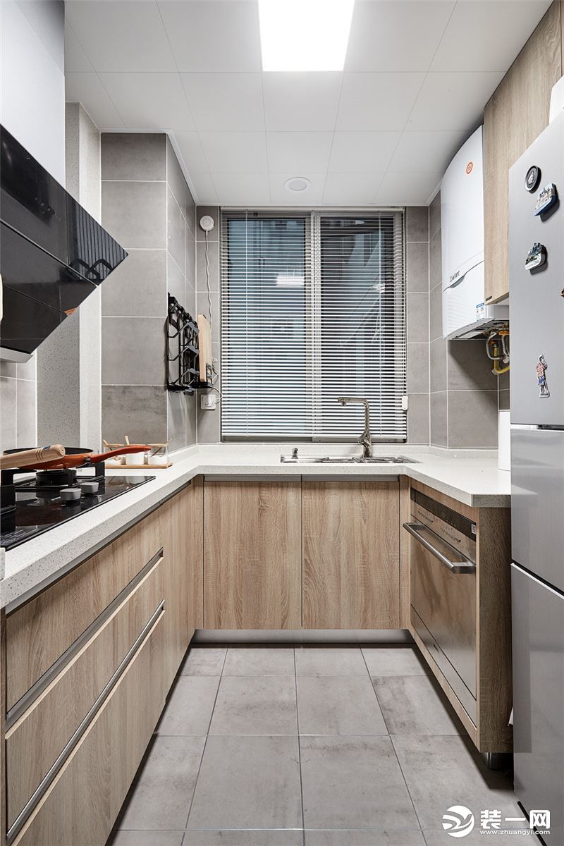 93平北欧风格两居室厨房装修效果图