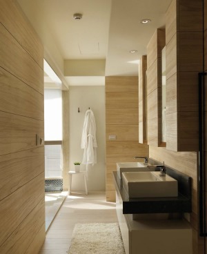 139平米三居室现代风格卫浴间