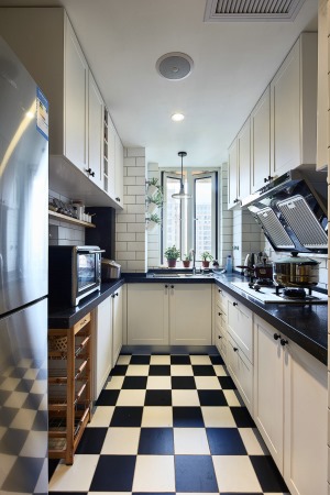 100平米现代风格三居室厨房