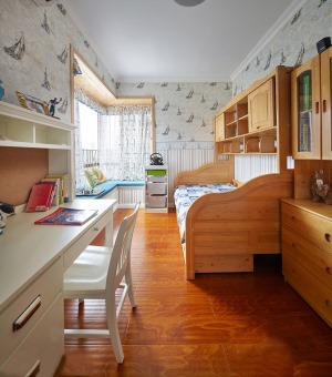 96平米美式風格兩居室兒童房
