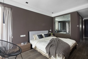 119平米现代风格三居室卧室