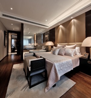 150平米新中式风格三居室卧室