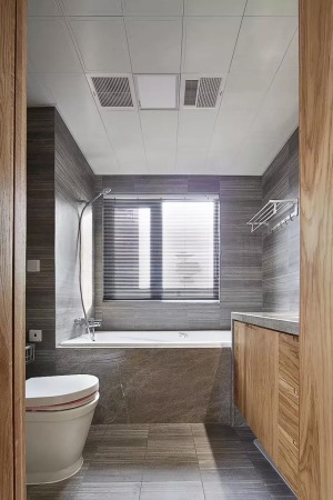 120平米日式风格三居室卫浴间