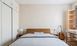 90平米日式风格两居室卧室