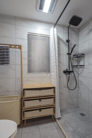 85平米日式风格两居室卫浴间