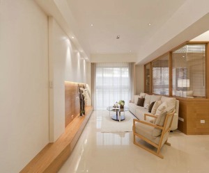【客廳裝修效果圖】傳統的日式家具以其清新自然、簡潔淡雅的獨特品味，形成了獨特的家具風格。