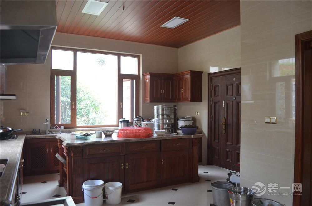 浏阳别墅 350平 造价60万 中式风格厨房