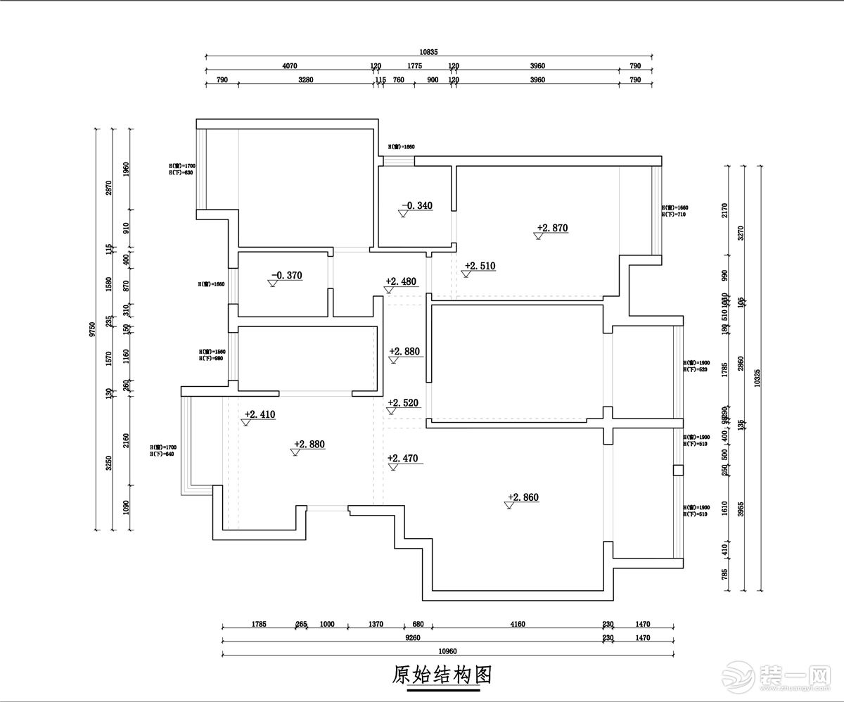 山河萬里120平歐式風(fēng)格案例-襄陽億弘裝飾