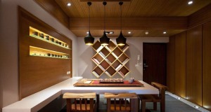 福州108平米两居室日式风格餐厅效果图