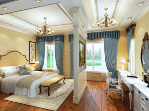 三盛托斯卡纳500平米欧式风格卧室装修效果图