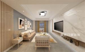 南国金辉-131平米三室两厅-现代风格装修效果图