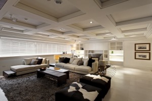 180平米5居室装修-现代风格