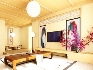 日式风格客厅