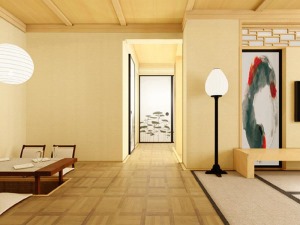 日式风格走廊