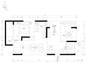 1雅戈尔紫玉花园90+90地下室平面方案