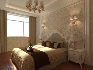 北国明珠复式一层卧室
