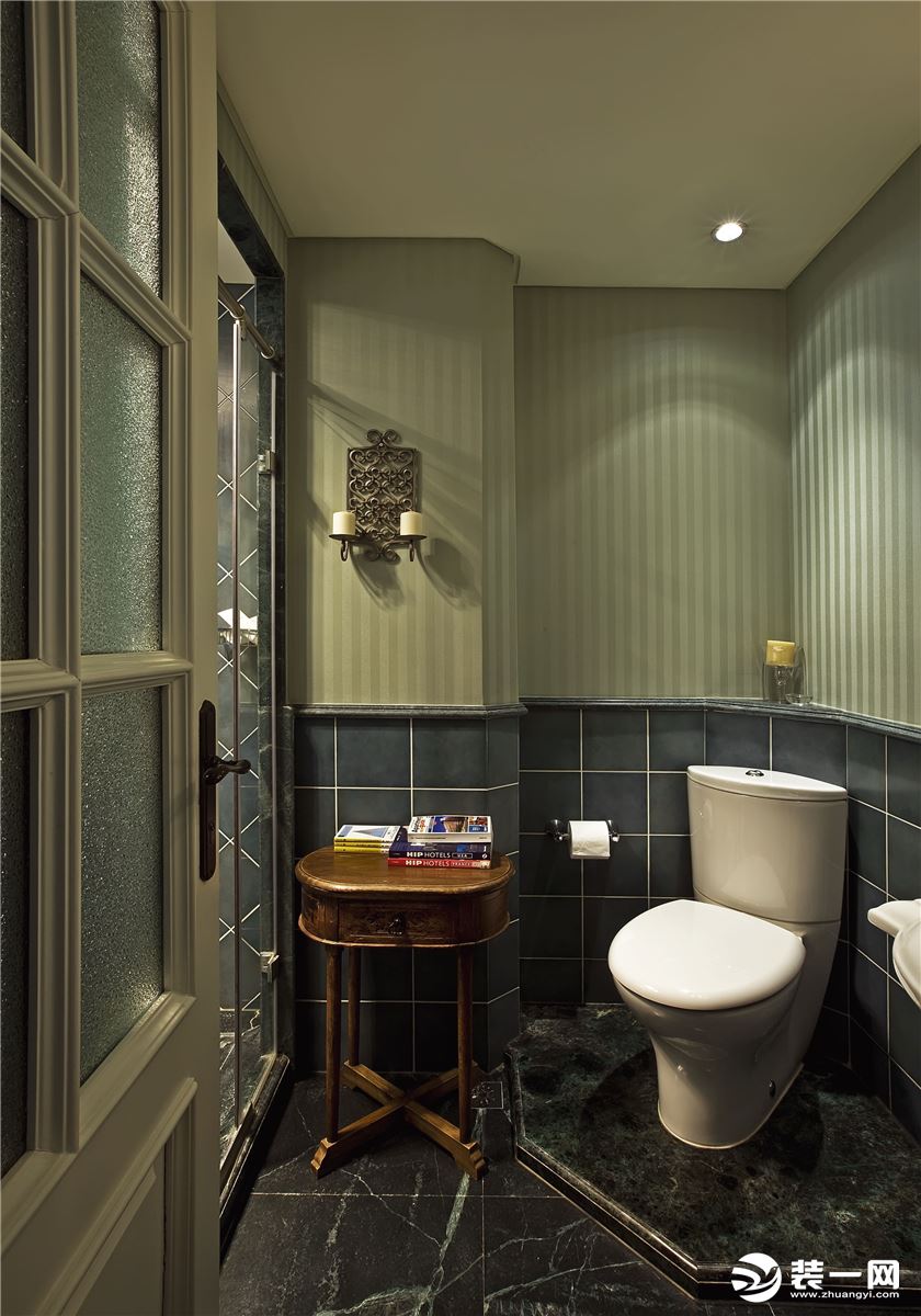 卫浴 碧海红树园108平三居室法式风格效果图