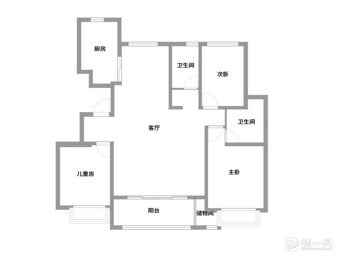 荷澜庭+现代风格+21万