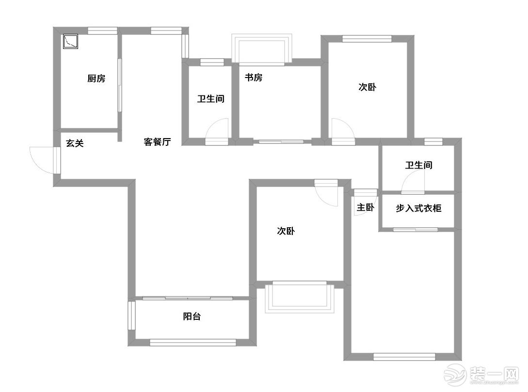 水韵花都+现代简约风格+26万