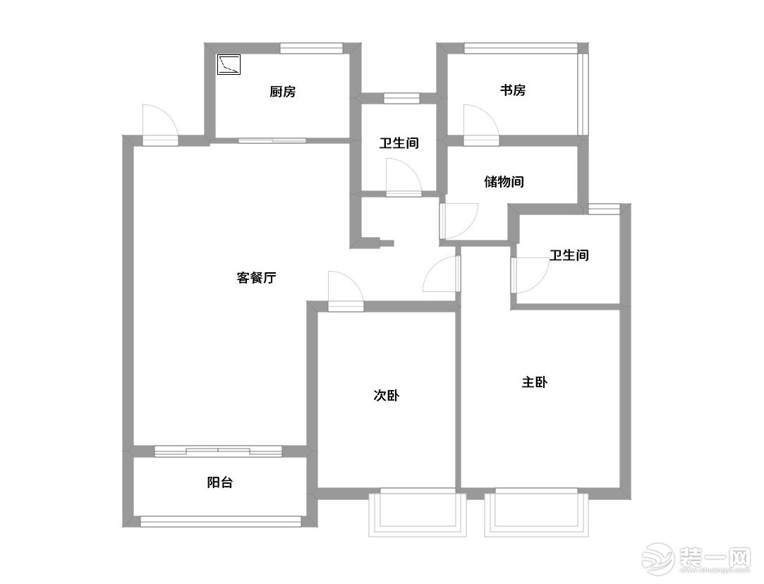 江南华府+现代风格+17万