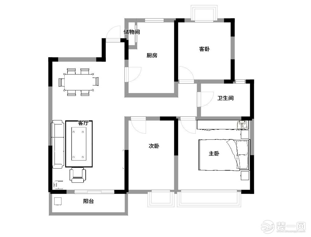 水漾花城+现代极简+17.3万