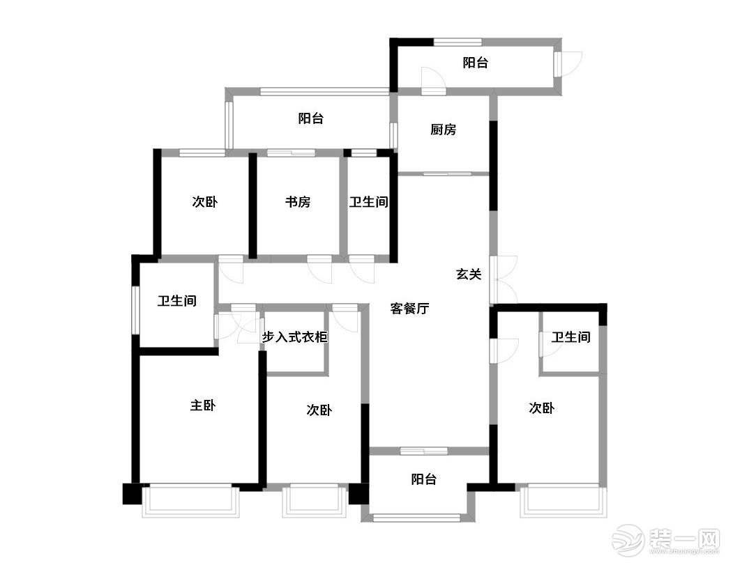 水岸清华+简约风格+35.5万