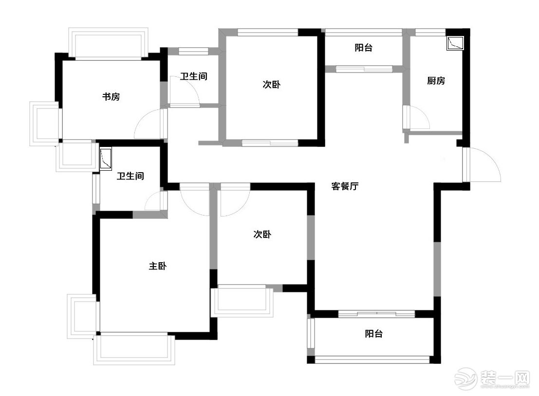 萬業(yè)湖墅金典+現(xiàn)代輕奢風格+全包25萬