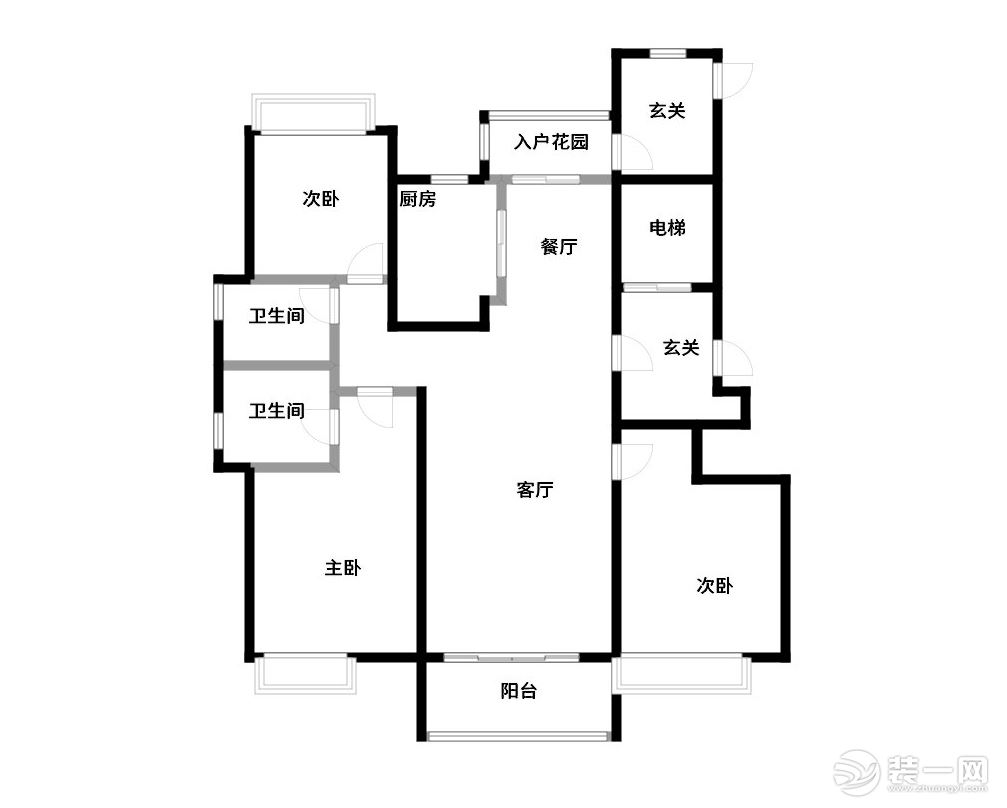 保利居上+現(xiàn)代輕奢風格+全包27萬