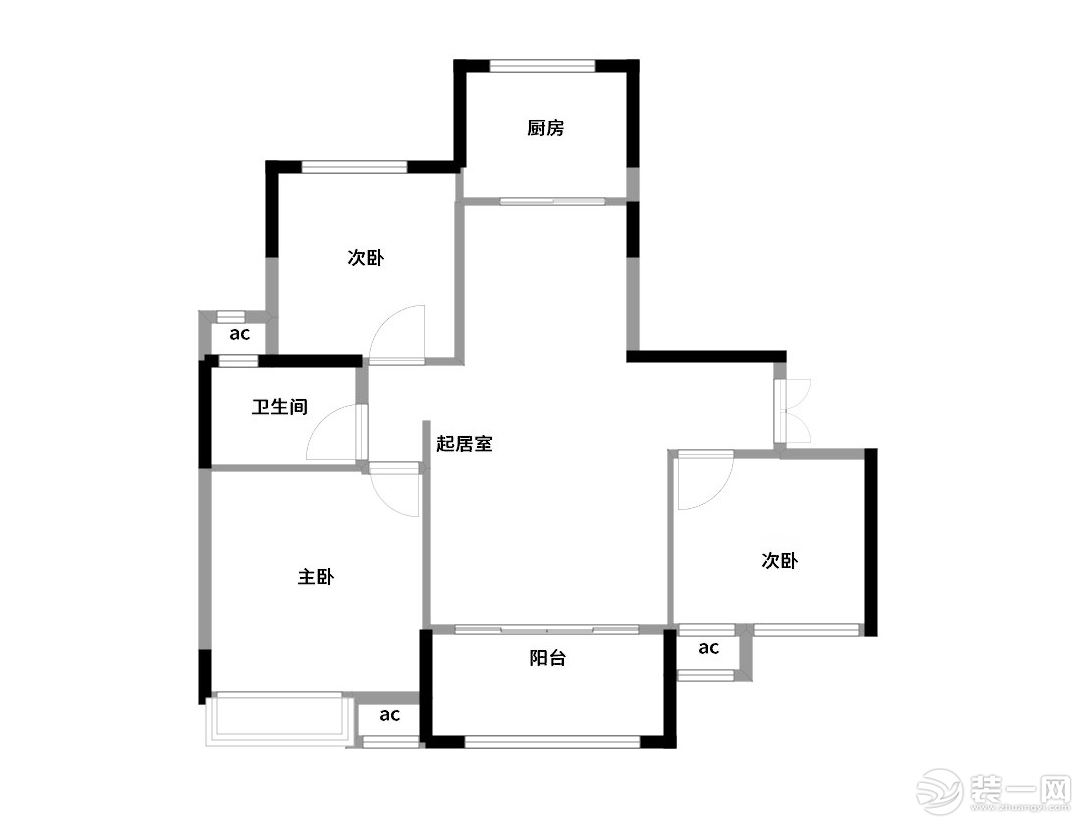 天地源七里香都+现代风格+全包16万