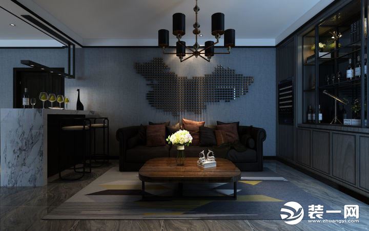 150平现代风格装修设计，清爽温馨，客厅更显大气时尚