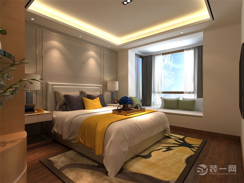 180平米现代风格复式卧室