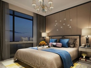 郑州民安西上三居室89㎡现代简约风格设计案例