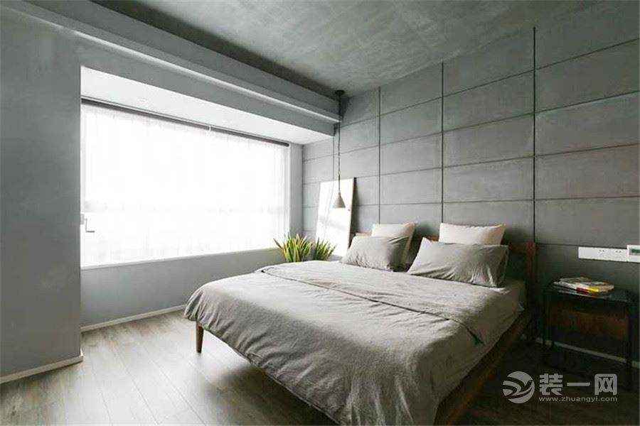 福州三江城180平米大户型现代简约风格卧室、飘窗