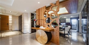 福州三江城165平米四居室中式風格隔斷、餐廳