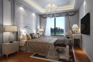 卧室【宁波尚层装饰】绿地新都会 中式风格400平方米设计案例