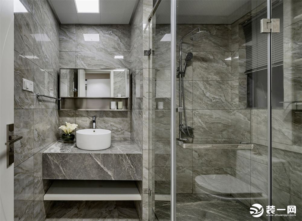 【南湖国际社区】二居室现代风格图--卫生间