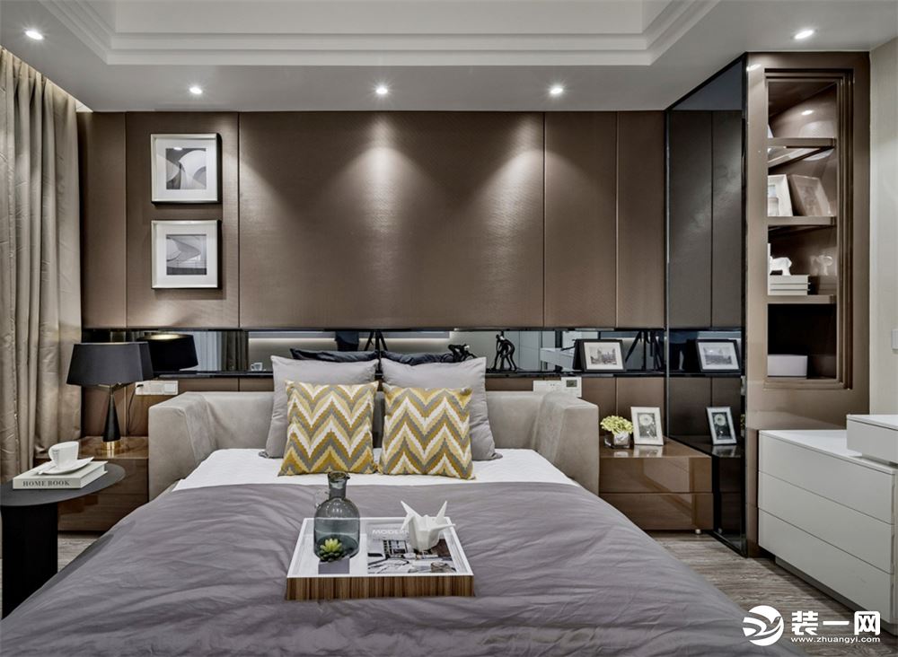 【南湖国际社区】二居室现代风格图--卧室