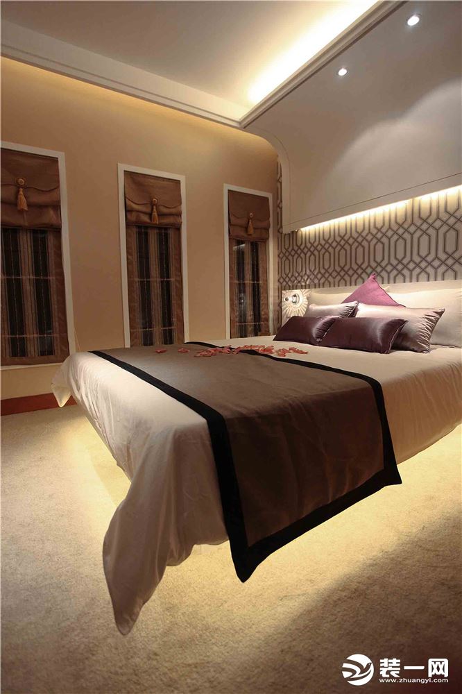 【众意装饰】优品道一期四居室北欧风格装修效果图--卧室