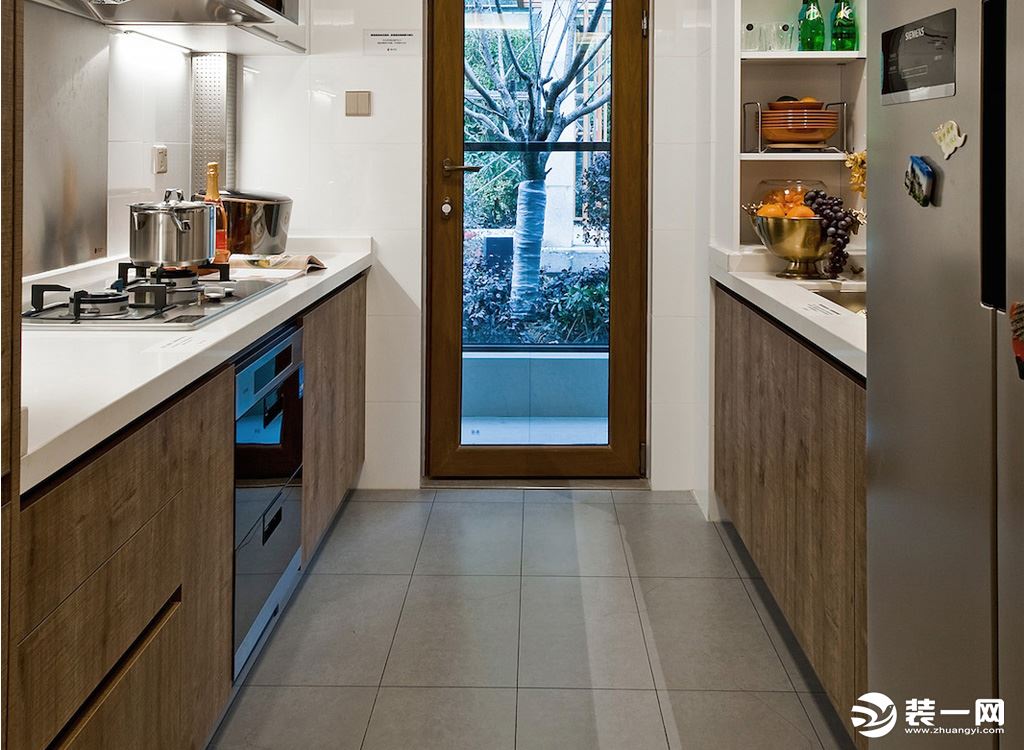【众意装饰】 新绿季节 200平四居室欧式风格装修效果图-厨房