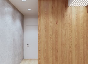 成都众意装饰【万锦城】北欧风格三居室造价13万--走廊
