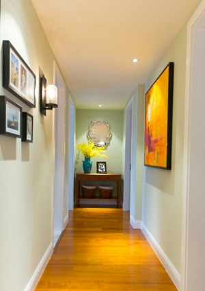 西宁紫苹果装饰公司135平四居室美式风格装修效果图