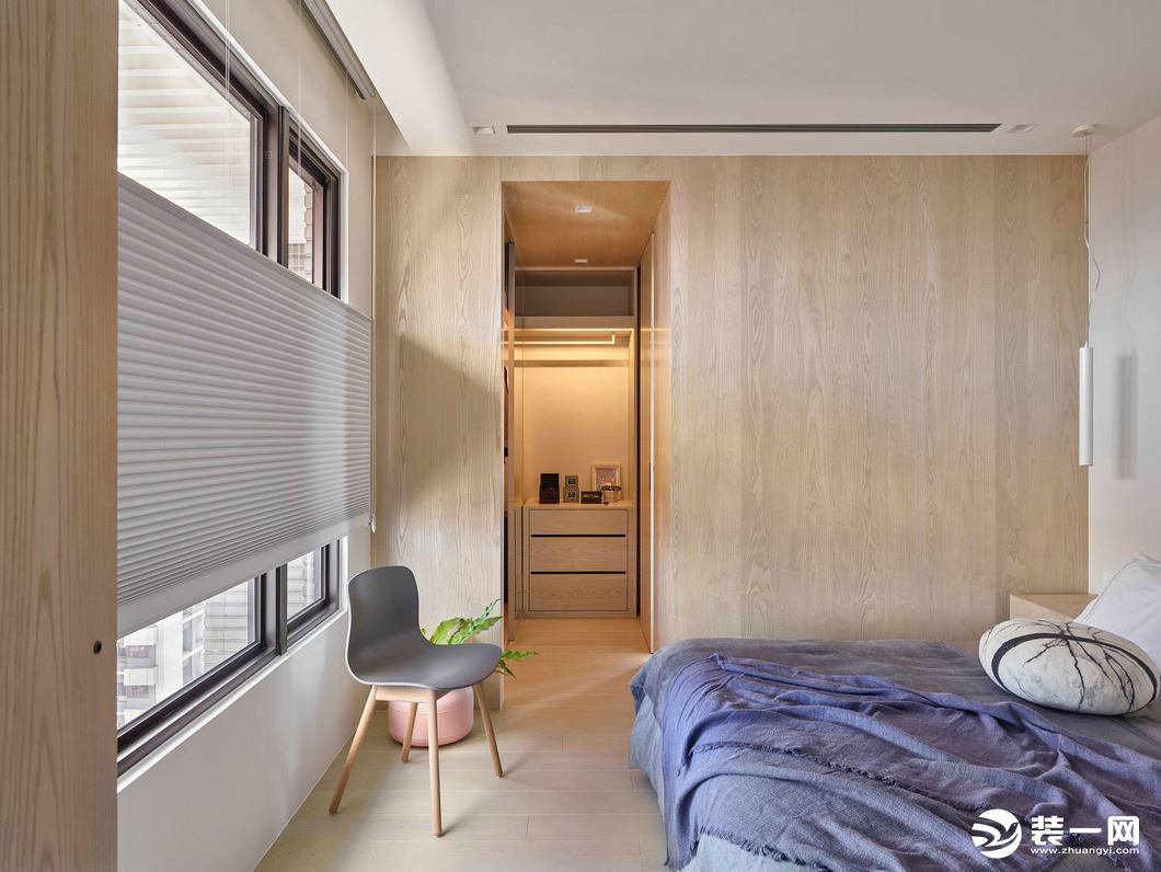 【千思装饰】木质亲子空间+卧室装修案例效果图